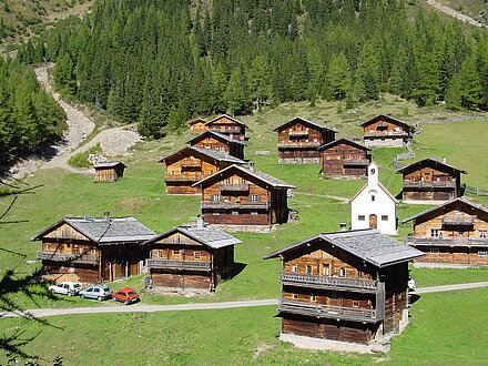 Il villaggio alpino Oberstalleralm